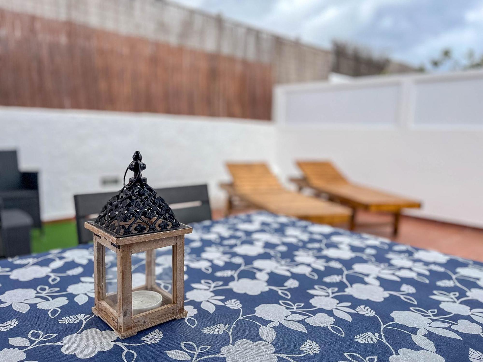 Private Chill-Out Terrace Bungalow - Pool San Bartolomé Zewnętrze zdjęcie